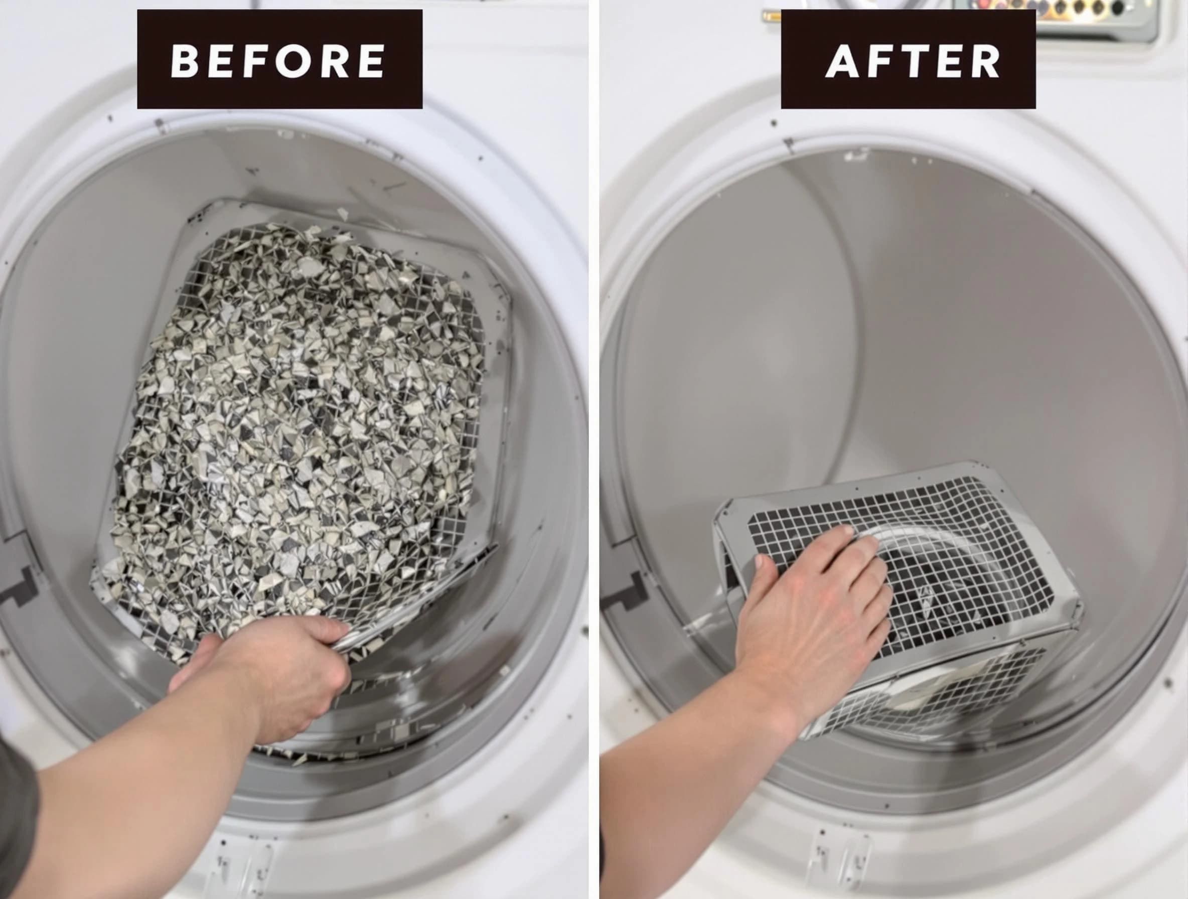 Professional lint trap cleaning by McCalla Dryer Vent Cleaning in McCalla