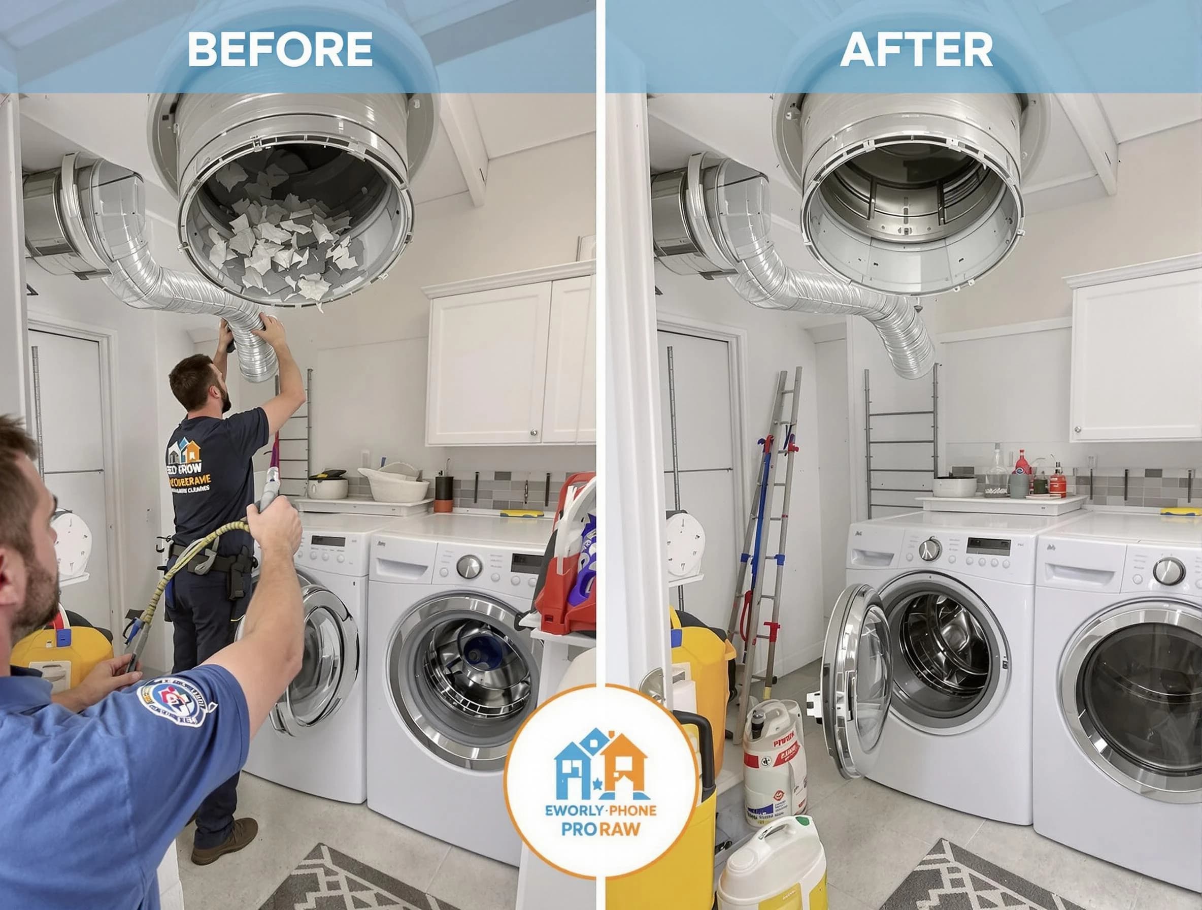 Residential dryer vent cleaning by McCalla Dryer Vent Cleaning in McCalla