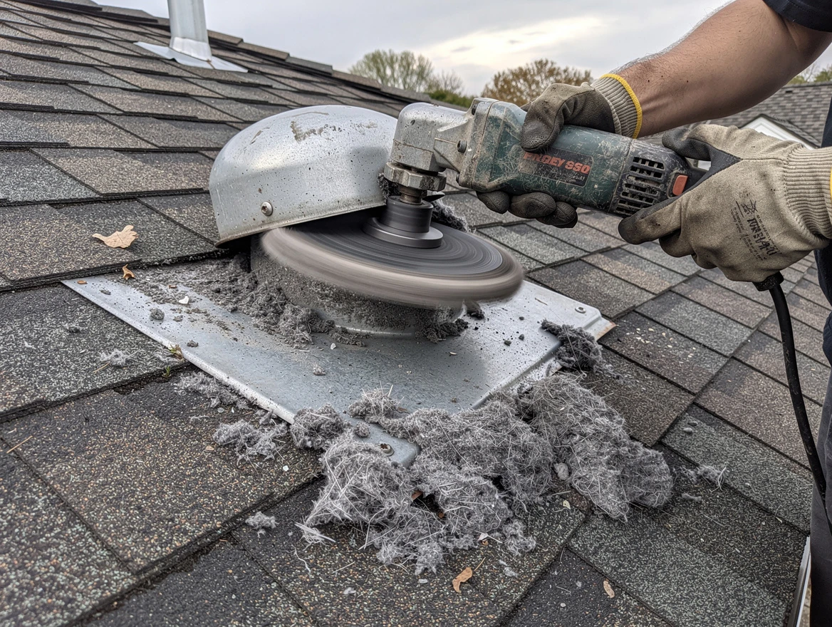 Expert roof dryer vent cleaning by McCalla Dryer Vent Cleaning in McCalla