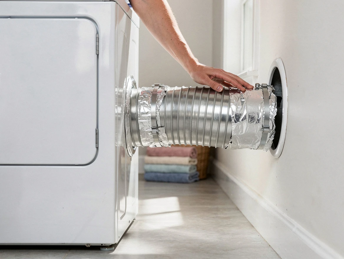 Professional dryer vent hose installation by McCalla Dryer Vent Cleaning in McCalla