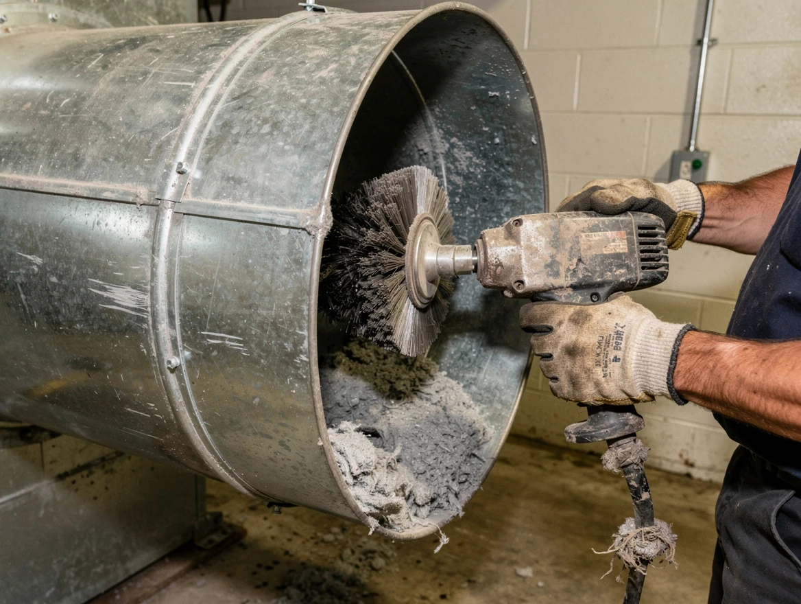 Industrial-grade dryer vent cleaning by McCalla Dryer Vent Cleaning in McCalla