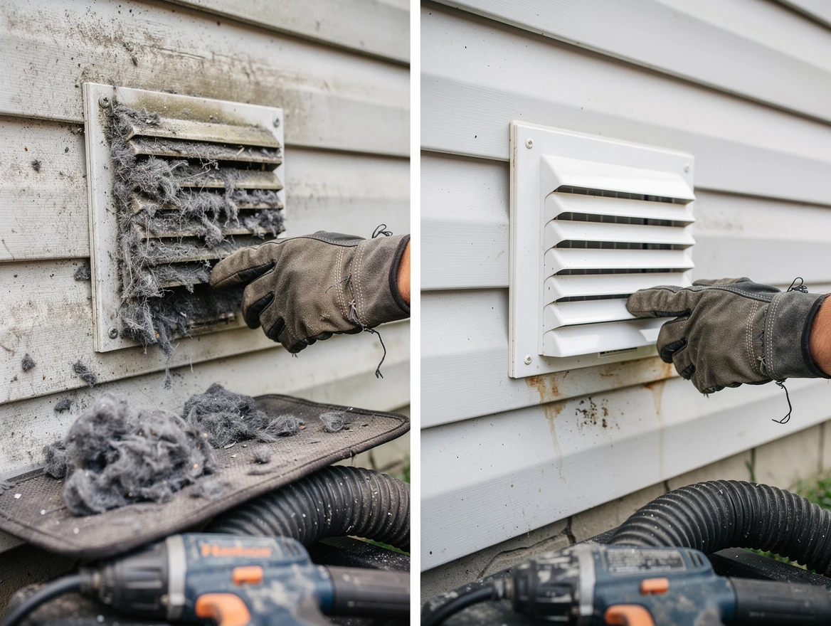 Residential dryer vent cleaning by McCalla Dryer Vent Cleaning in McCalla